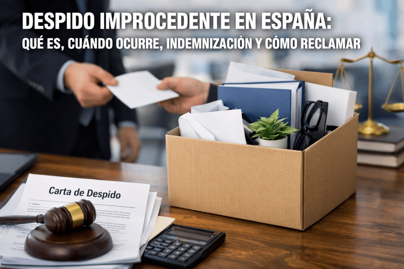 Despido improcedente en España: cuándo se considera así y qué puedes reclamar